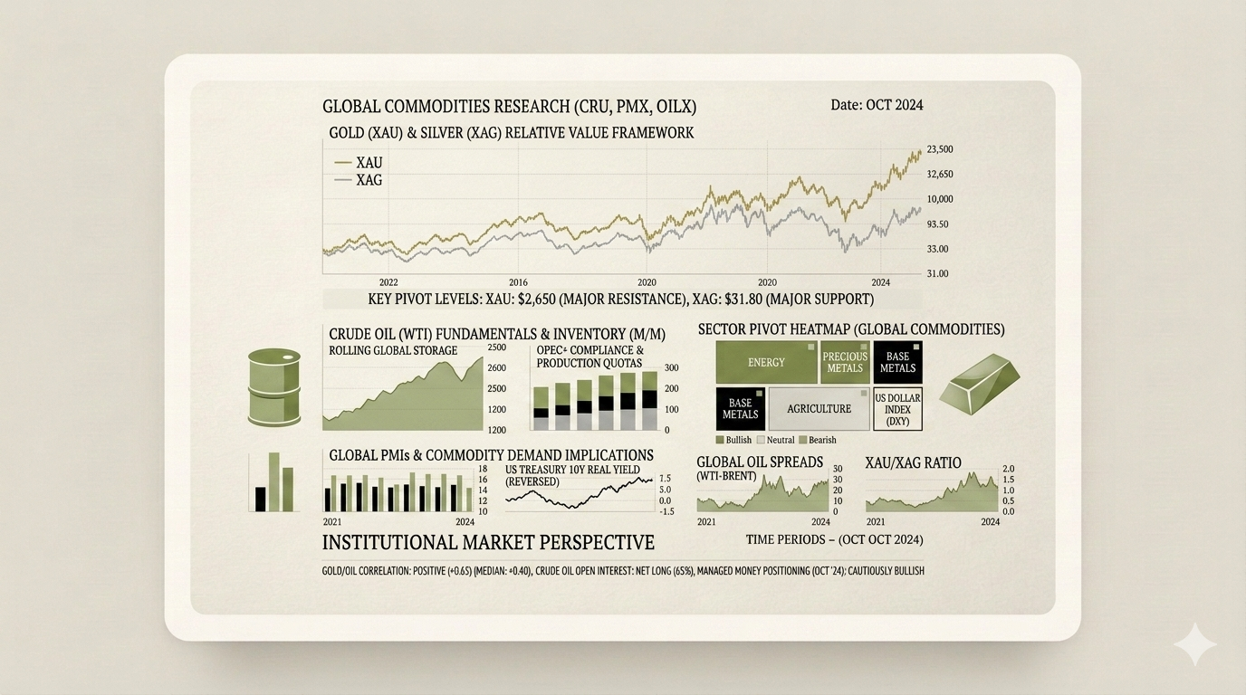 Commodities research visual